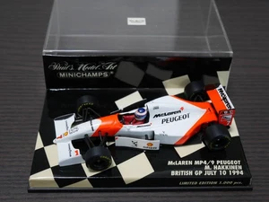 1/43 Minichamps McLaren MP4/9 Peugeot M. Hakkinen British GP 1994 LE1000pcs. - Picture 1 of 8