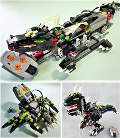 LEGO Creator 4958 Monster Dino Junk Parts Untested Dinosaur Crocodile