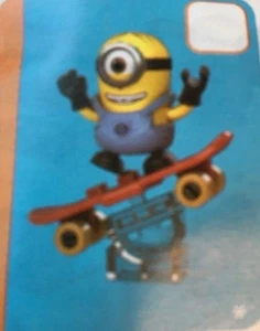 Mega Bloks Minions Mystery Bag S7 Skater Minion Secret Ultra Raro Sellado - Imagen 1 de 2