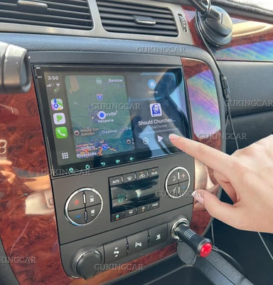 For Chevrolet Tahoe 2007-2014 Android 13 CarPlay Car Radio Stereo GPS Navi wifi - Image 1 of 4