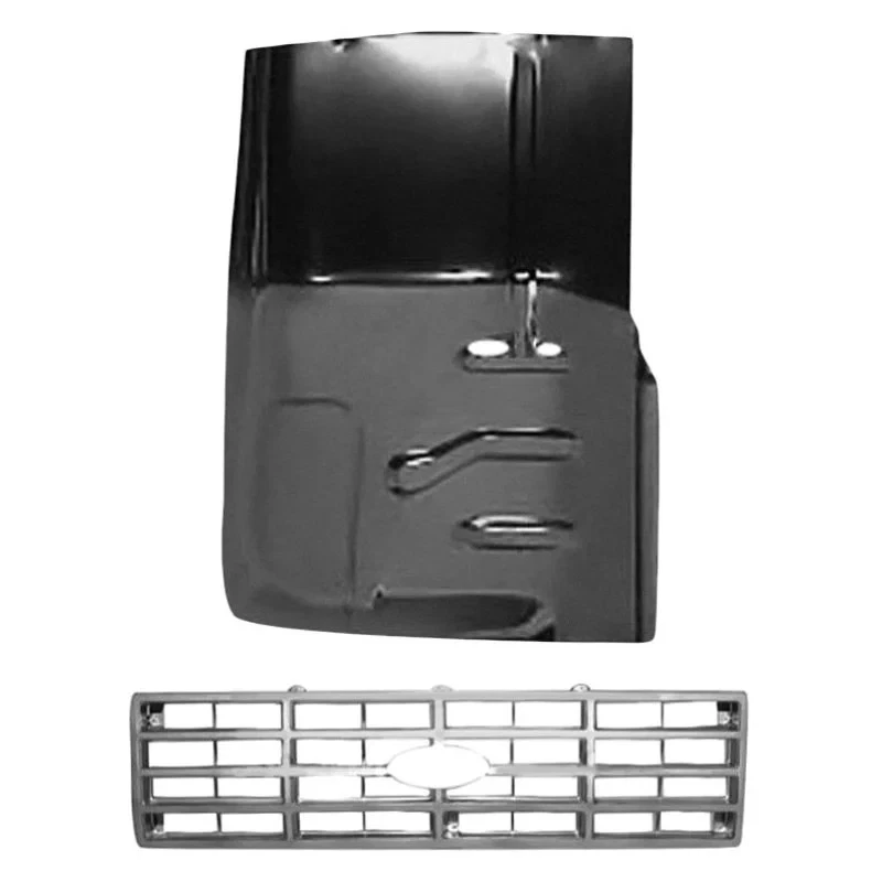 For Ford F-150 1980-1986 Sherman 2-Pc Replacement Grille Kit - Image 1 of 1