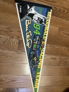 BILL ELLIOTT No. 94 McDonalds Batman Forever 30" Wimpel Serie 1 #1 NASCAR - Bild 1 von 6