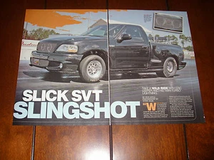 1999 FORD SVT LIGHTNING TWIN TURBO 8 SECOND 1/4 MILE  - ORIGINAL 2009 ARTICLE - Picture 1 of 2