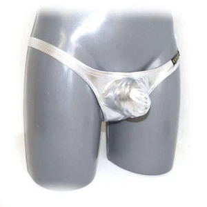 Metálico Bulge Pouch Tanga Hombre Strings Size: S (2866 - Imagen 1 de 3