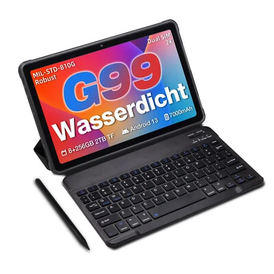 AGM Pad P1 Wasserdicht Tablet 8GB+256GB Android13 10.36'' 4G LTE 2TB TF expand - Bild 1 von 4