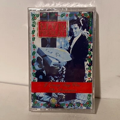 Elvis Presley If Every Day Was Like Christmas ©1994 SEALED *B2G1 FREE CASSETTE* Foto 1 de 3