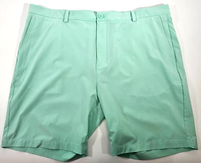 Мужские шорты для гольфа GC 42 Vineyard Vines 8 дюймов Performance Breaker мятно-зеленые - Изображение 1 из 4