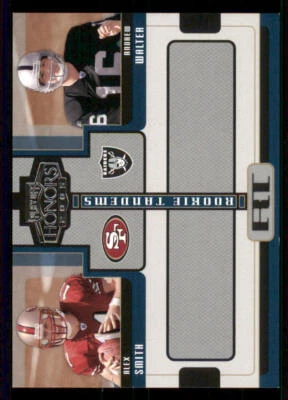 2005 Playoff Honors Rookie Tandem #RT15 Alex Smith QB/Andrew Walter - Image 1 of 2