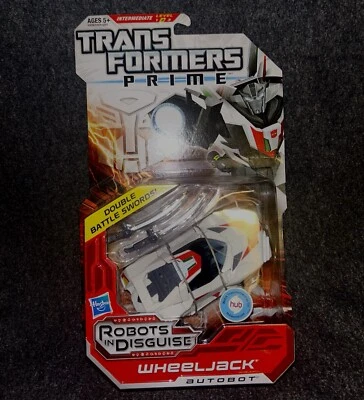 Transformers Prime Robots In Disguise Deluxe Class Autobot Wheeljack Figure New - Image 1 of 2
