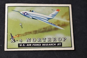 1952 Tops Wings Flugzeugkarte - X-4 Northrop - #129 - Bild 1 von 4