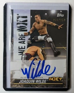 Joaquin Wilde Auto /250. 2021 Topps WWE We Are NXT Autograph. WWF - Picture 1 of 2