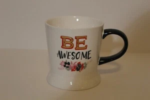 Slant "Be Awesome" 16 oz Ceramic Coffee Mug - Picture 1 of 7
