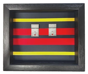 Royal Logistics Corps Medal Case. Black Frame - Picture 1 of 6