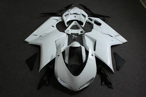 Fairing Kit for Ducati 848 1098 1198 2007-2012 Unpainted ABS Injection Bodywork - Picture 1 of 11