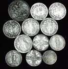 George II, Victoria, Edward VII and George V 925 silver collection