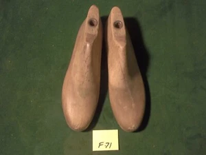 Par de zapatos vintage de madera talla 5 D #805 molde industrial última ~#F-71 - Imagen 1 de 4
