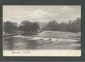 Ca 1910 Postkarte Grt Großbritannien Bakewell The River - Bild 1 von 1