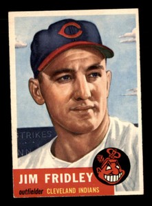 1953 Topps #187 Jim Fridley EX-MT
