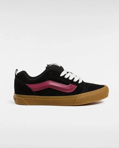VANS Knu Skool Icona Scarpe Nero Rosso
