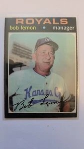 1971 Topps Bob Lemon #91 EX/MT - Bild 1 von 2