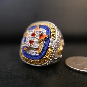 2022 SGA Houston Astros Alex Bregman 2021 AL Champions Replica Ring Size 10.5 - Picture 1 of 7