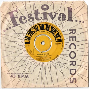KALIN TWINS - DREAM OF ME Very rare 1958 Aussie POP/HARMONY Single Release! - Picture 1 of 1