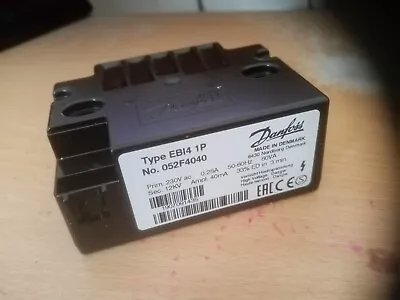 Danfoss Type Eb14 1p Ignition Transformer Part No 052f4040  New Never Fitted • 50£