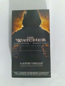 The Watcher (VHS, 2001) Keanu Reeves, Marisa Tomei, James Spader - Promotional 
