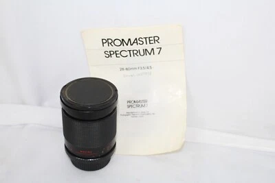 Promaster Spectrum 7 1:3.5+4.5 f=28-80mm With Manual - Image 1 of 4