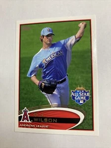 2012 Topps Mint Baseball MLB Card All Star Game Insert CJ Wilson Angels - Picture 1 of 4