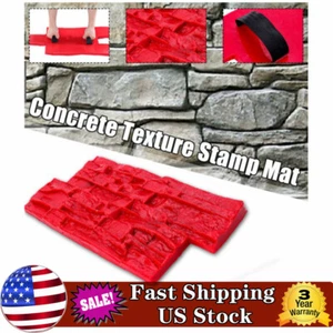 Cement Wall Mold?for Concrete Cement Plaster Wall Brick Tiles Plastic Molds NEW - Picture 1 of 9