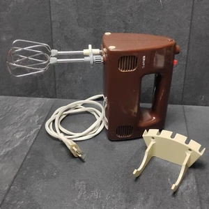 Krups Typ 397 Handmixer Braun Handrührgerät Mit Quirlen + Wandhalterung - Bild 1 von 14