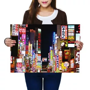 A2 - Shinjuku Kabuki-cho District Tokyo Japan Poster 59.4X42cm280gsm #46293 - Picture 1 of 4