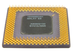 Intel SY015 P1 150Mhz Processor Socket 7 Pentium CPU - A80502150 - TESTED - Picture 1 of 3