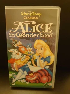 WALT DISNEY'S ALICE IN WONDERLAND VHS VIDEO CASSETTE TAPE - Picture 1 of 5