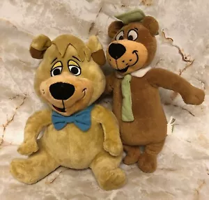 YOGI BEAR & BOO BOO gemischte Größen Plüsch Set Freizeitsysteme Hanna-Barbera J5 - Bild 1 von 1