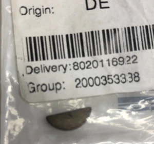 NEW OEM BRP BOMBARDIER GENUINE WOODRUFF KEY FLYWHEEL KEY 4 X 5 P/N 420246570 - Picture 1 of 3