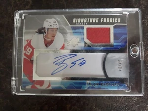 2021-22 Upper Deck SPX Signature Fabrics 40/49 Tyler Bertuzzi Card# SF-TB - Bild 1 von 2