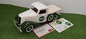 FORD V8 1936 Pick-Up bâche plate PERRIER o 1/19 no 1/18 SOLIDO voiture miniature - Imagen 1 de 8