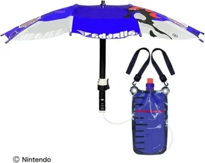 Pistola de agua Splatoon 3 parashelter con tanque de tinta juguete artístico solar azul 2025 - Imagen 1 de 5