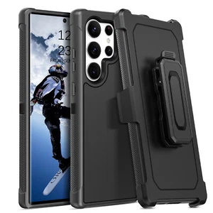 BENTOBEN Case for Samsung Galaxy S23 Ultra [with Belt Clip] Shockproof Cover - Picture 1 of 8