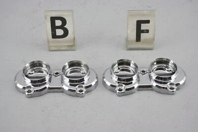 2016 Indian Chief Vintage CHROME ENGINE PUSHROD BASE FRONT + REAR - Image 1 of 4