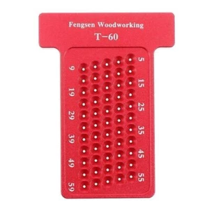 1pc Woodpecker Squares Tools Woodworking Hole Positioning Ruler - Picture 1 of 12