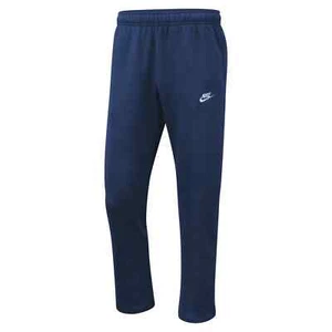 Nike Sportswear Club Fleece Sweatpants Logo Accent Blue BV2707-410 Men's XS - Picture 1 of 4