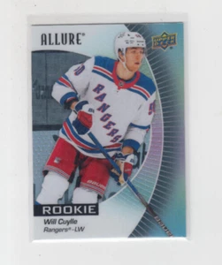 23/24 UD Allure New York Rangers Will Cuylle Black Rainbow Rookie RC card #101 - Bild 1 von 2