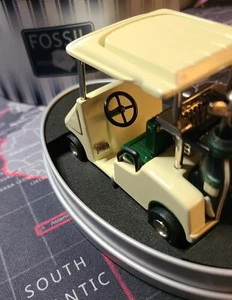 Vintage Fossil Limited Edition Golf Cart Desk Clock Watch - Preowned  - Picture 1 of 4