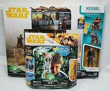 Force Link 2.0 Starter set + Han Solo Kessel Mine Star Wars Playset Bundle - NEW