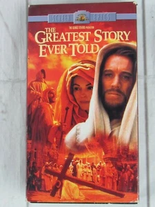 The Greatest Story Ever Told 2-tape VHS set - Imagen 1 de 5