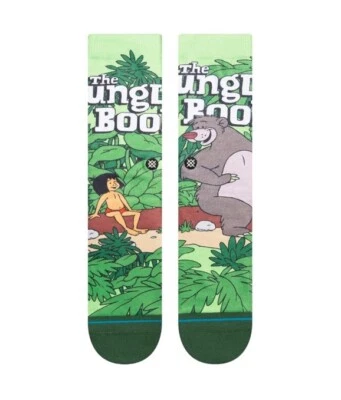 Calcetines Stance X Disney Jungle Book de Travis Millard Poly Crew grandes para hombre Foto 1 de 4