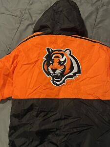 Rare! New Vintage Cincinnati Bengals Starter Jacket/Coat Size L